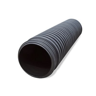 NuFlo 12 in. x 20 ft. Corrugated HDPE Drainage Pipe