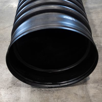 Neat Distributing 24 in. x 20 ft. Corrugated HDPE Drainage Pipe