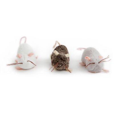 Petlinks Lil Creepers Refillable Rat Catnip Cat Toys with Catnip