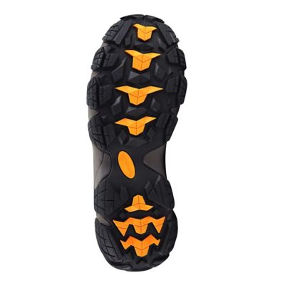 Image showing  Men's Composite Toe Mid Hiker Boots, Brown/Orange