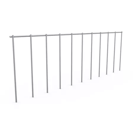 Dig Defense 32 in Large Animal Gates Pack of 4 In Ground Fencing