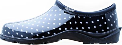 Image showing  Women's Polka Dot Waterproof Rain and Garden Shoes