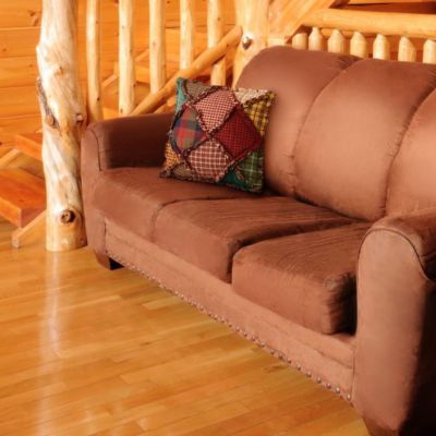 Image showing  Indoor Campfire Decorative Throw Pillow