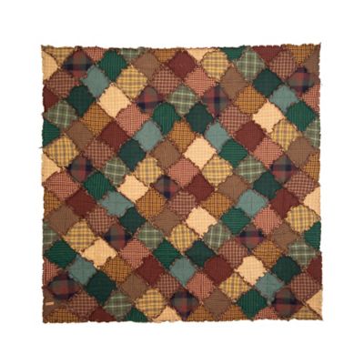 Donna Sharp Cotton Campfire Quilted Throw Blanket, 57 in. x 57 in.
