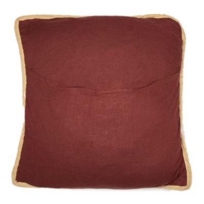Image showing  Indoor Pine Lodge Patch Decorative Throw Pillow