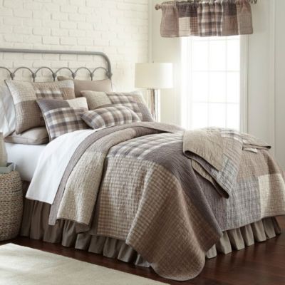 Image showing  Cotton Smoky Square Quilted Throw Blanket, 50 in. x 60 in.