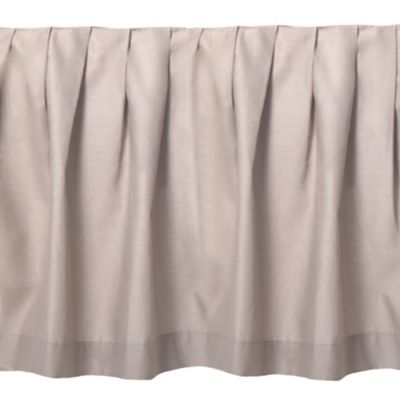 Donna Sharp 18 in. Bed Skirt, Smoky Taupe