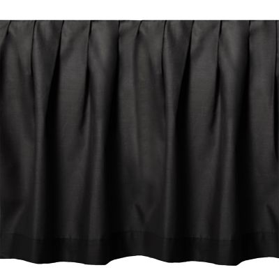 Donna Sharp Black Night Bed Skirt