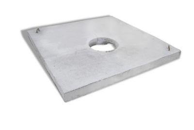 Neat Distributing Concrete Waterer Pad for Energy-Free or Electric Drinkers, 5 ft.