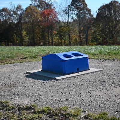 Image showing  Concrete Waterer Pad for Energy-Free or Electric Drinkers, 5 ft.