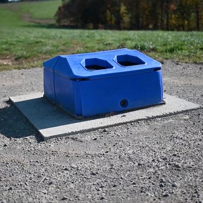 Image showing  Concrete Waterer Pad for Energy-Free or Electric Drinkers, 5 ft.