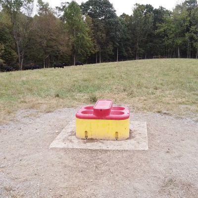 Image showing  Concrete Waterer Pad for Energy-Free or Electric Drinkers, 5 ft.