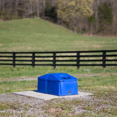 Image showing  Concrete Waterer Pad for Energy-Free or Electric Drinkers, 5 ft.