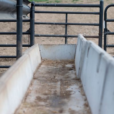 Image showing  Feeder End for Wide J Livestock Feeder