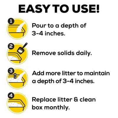 Image showing 5 th Free and Clean Unscented Clumping Clay Cat Litter, Multi-Cat