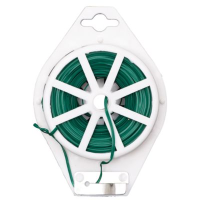 Image showing  164 ft. Plastic Plant Twist Tie with Cutter