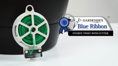 Image showing  164 ft. Plastic Plant Twist Tie with Cutter