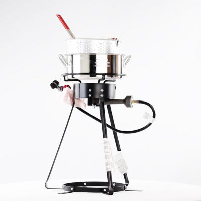 Image showing  24 in. Propane Cooker with Aluminum Pan and Basket