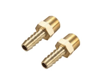 JobSmart 3/8 in. x 3/8 in. Male NPT Hose End