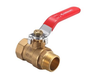 JobSmart 3/4 in. NPT Male x 3/4 in. NPT Female In Air Shut-Off Valve