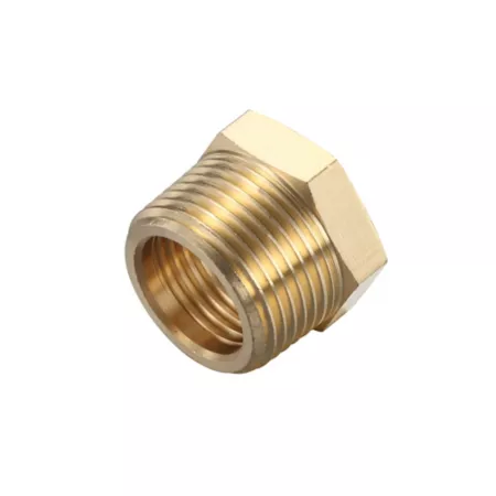 JobSmart Brass Reducer 3/4 in Male x 1/2 in Female Air Hose Fittings