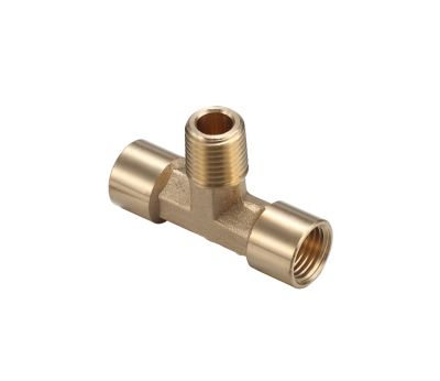 JobSmart 1/4 in. Brass Tee Fitting