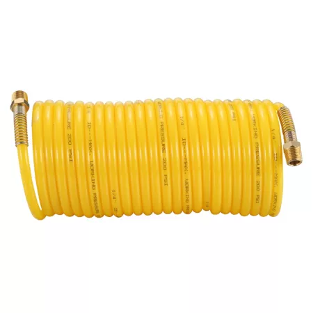 JobSmart 1/4 in x 25 ft Nylon Recoil Hose Air Hoses