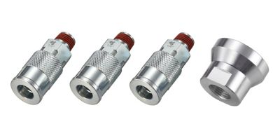 Image showing  3 Outlet Air Manifold with 3 PSH Connections