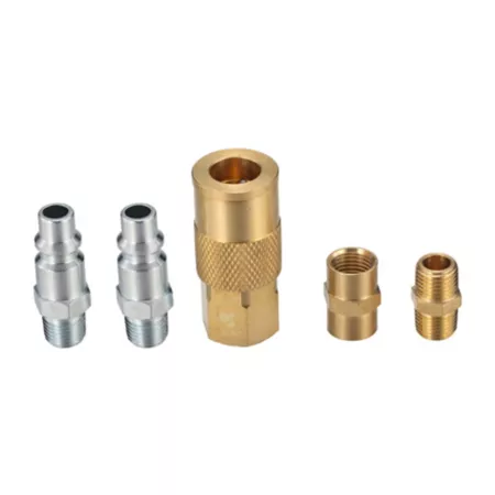 JobSmart 3/8 in I/M Air Hose Connector Kit 5 Piece. Air Hose Fittings