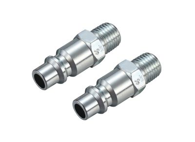 JobSmart 3/8 in. I/M Plug 1/4 in. Male NPT, 2 Pack