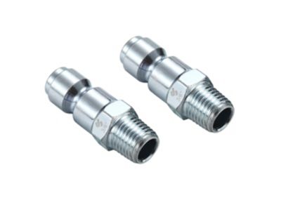 Image showing  3/8 in. Auto x 1/4 in. NPT Male Quick Plugs, 2 pc.