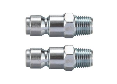 Image showing  3/8 in. Auto x 1/4 in. NPT Male Quick Plugs, 2 pc.