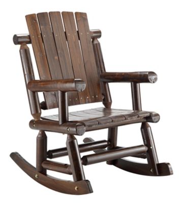 Red Shed Stained Log Rocker Ds001 At Tractor Supply Co
