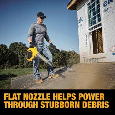 Image showing 6 th DEWALT FlexVolt 129 MPH/423 CFM 60V MAX Cordless Handheld Leaf Blower, Battery and Charger Included