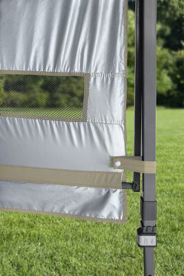 Image showing 7 th Quik Shade 10 ft. x 10 ft. Mesh Canopy Screen Kit for WE100/C100/SX100 Canopies