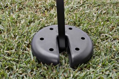 Image showing  Single Retail Pack Weight Plates, 7.6 in. Diameter Per Plate, 5 lb. Per Plate, Black, 4-Pack