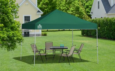 Image showing  10 ft. x 10 ft. Weekender Elite Straight Leg Pop-Up Canopy, Green