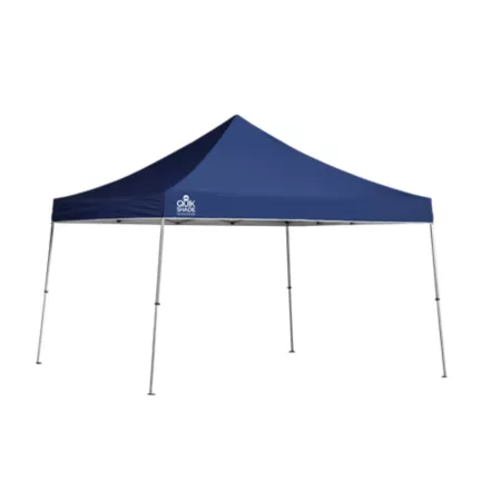 Quik Shade Weekender Elite WE144 Retractable Awning 12 ft x 12 ft Dusk Blue Right Leg Canopies