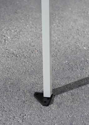 Image showing  10 x 10 ft. Commercial C100 Straight Leg Pop-Up Canopy, White