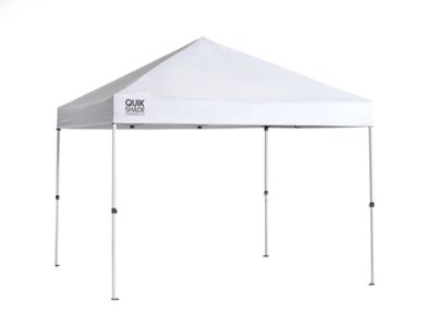 Image showing 7 th Quik Shade 10 x 10 ft. Commercial C100 Straight Leg Pop-Up Canopy, White