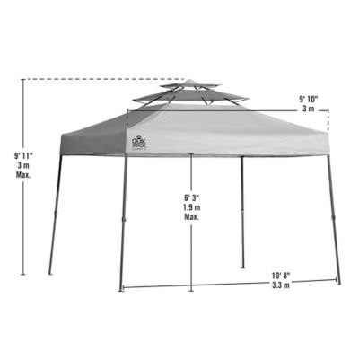 Image showing  10 x 10 ft. Summit SX100 Straight Leg Pop-Up Canopy