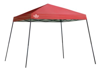 Quik Shade Shade Tech ST64 10 X 10 ft. Slant Leg Pop-Up Canopy, Red