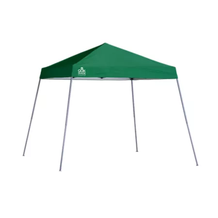 Quik Shade Expedition Slant Leg Retractable Awning 10 ft x 10 ft Green Canopies