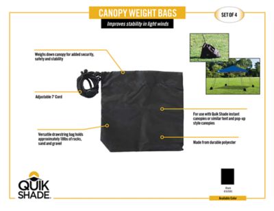 Image showing  Canopy Weight Bags, 4-Pack