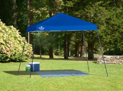 Quik Shade Solo Steel Solo64 10 X 10 Ft Slant Leg Pop Up Canopy Midnight Blue 164184ds At Tractor Supply Co