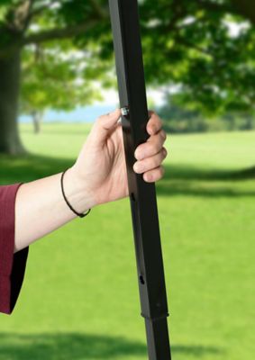 Image showing 6 th Quik Shade 12 ft. x 12 ft. Shade Tech ST144 Pop-Up Canopy, Blue