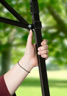 Image showing 8 th Quik Shade 12 ft. x 12 ft. Shade Tech ST144 Pop-Up Canopy, Blue