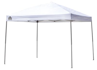 Quik Shade 10 ft. x 10 ft. Expedition Straight Leg Pop-Up Canopy, White