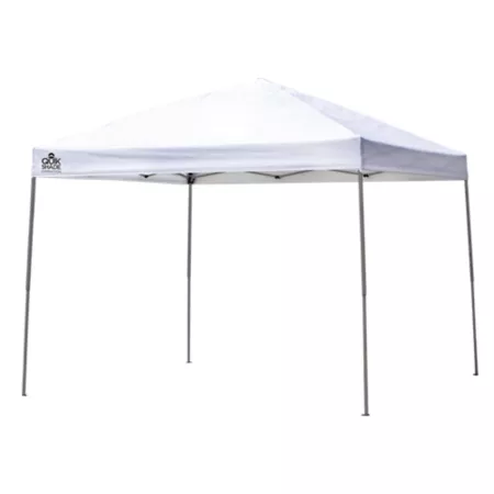 Quik Shade Expedition Straight Leg Retractable Awning 10 ft x 10 ft White Canopies