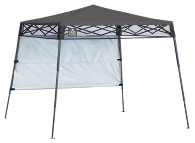 Quik Shade 6 x 6 ft. Go Hybrid Slant Leg Pop-Up Canopy, Charcoal